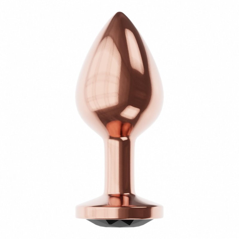 Plug butt plug diamond jet shine s rose gold