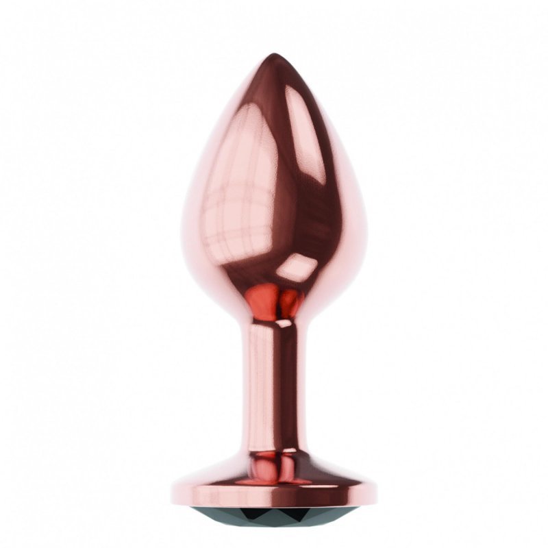 Plug butt plug diamond jet shine l rose gold