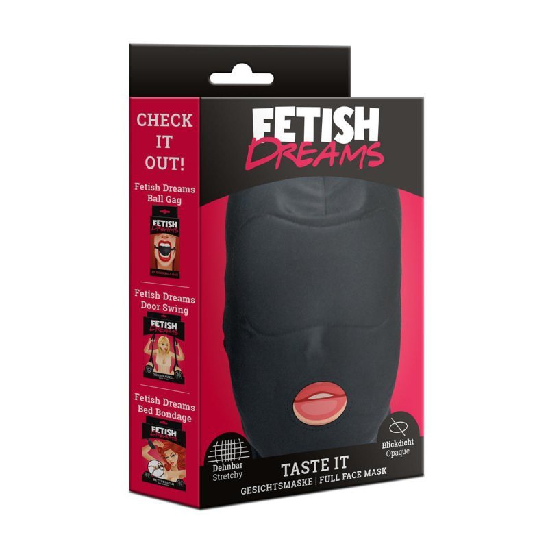SeX maska na całą głowę BDSM Fetish Dreams
