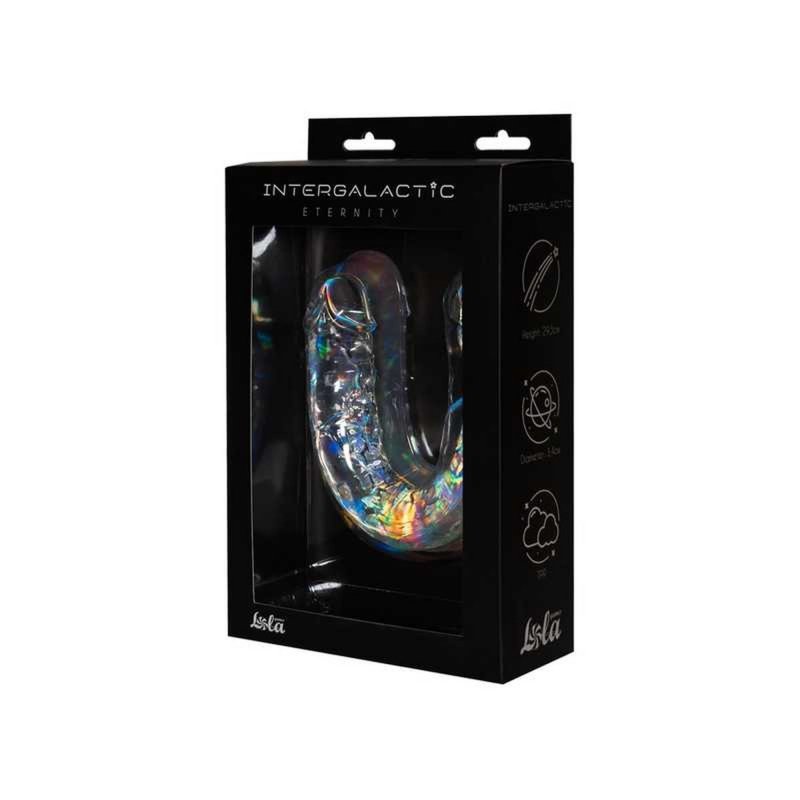 Dildo żelowe dwustronne mieniące się 29,5 cm