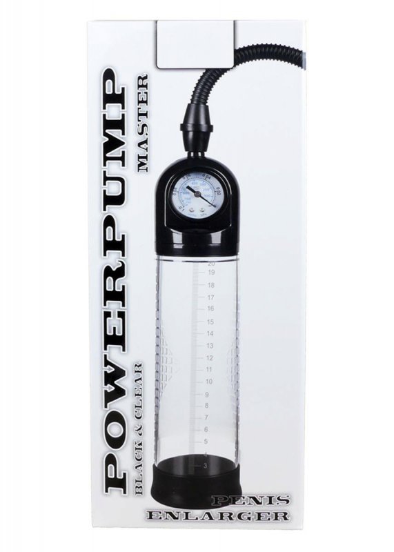 Pompka Powerpump Master - black&amp;clear