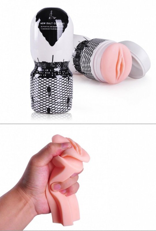 Masturbator w tubie miękka pochwa model 2