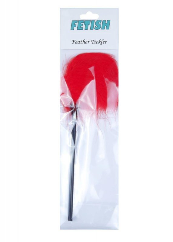 Piórko Feather Tickler Red - B - Series Fetish