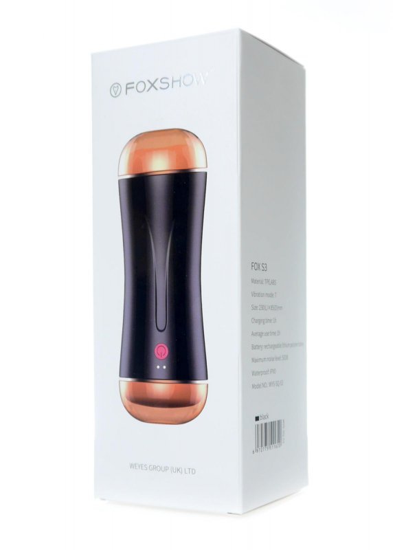 Masturbator 2w1 anal + wagina 10 funkcji wibracji