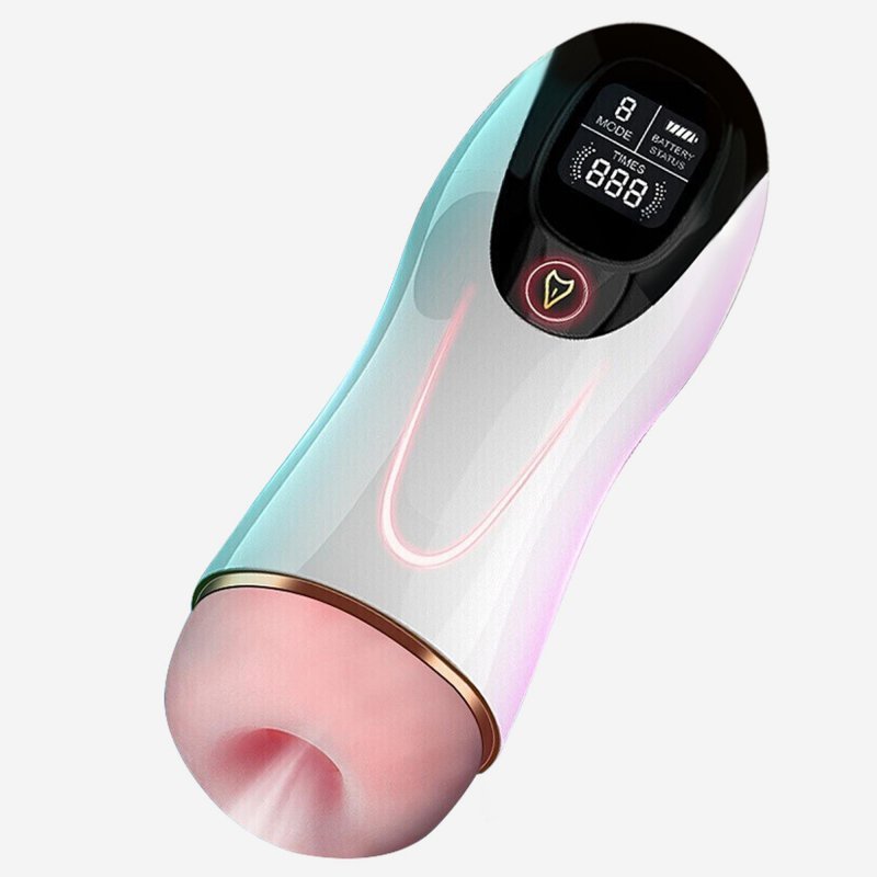 Masturbator vibration 8 vibration modes + interactive function