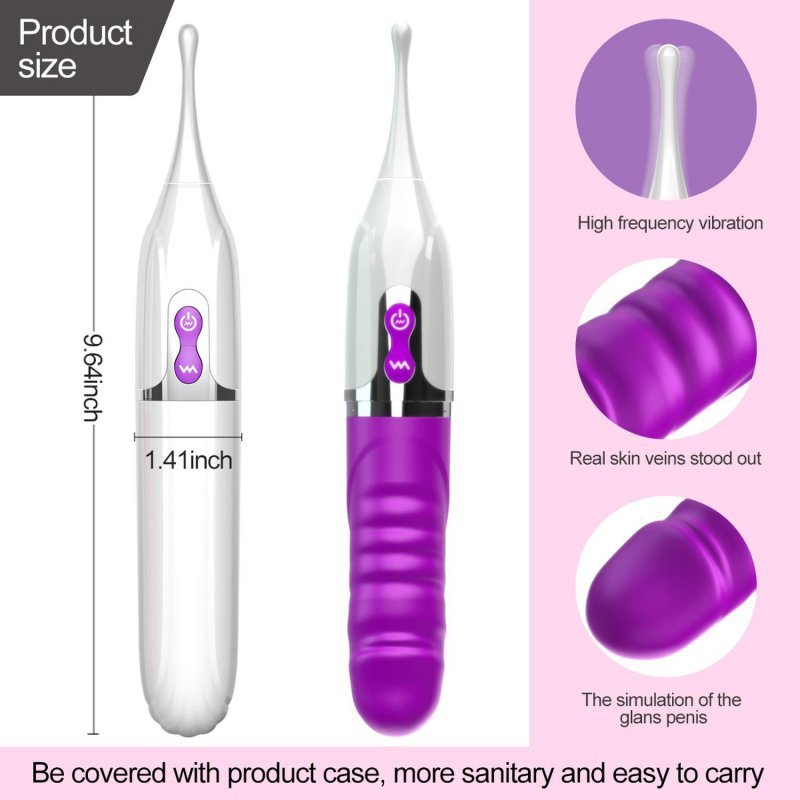 Stymulator wibrator dla kobiet USB 7 funkcji
