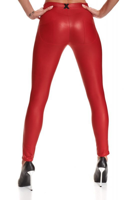 Bielizna - Brlidia001 legginsy czerwone rozmiar M