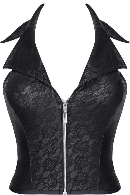Bielizna - Brludmila001 top czarny rozmiar XL