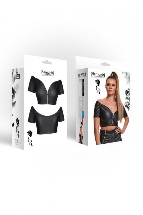 Bielizna - Brmarina001 top czarny rozmiar XXL