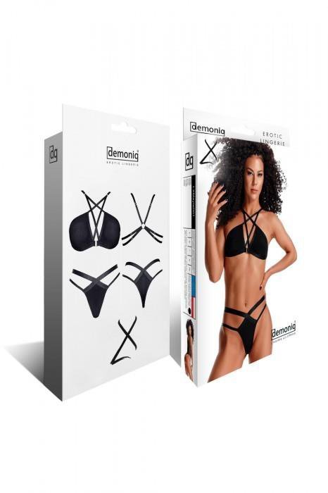 Bielizna LadyX Casilda XXL  - biustonosz, stringi