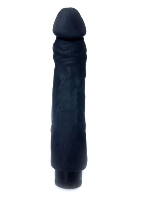 Wibrator jak prawdziwy penis real skin czarny