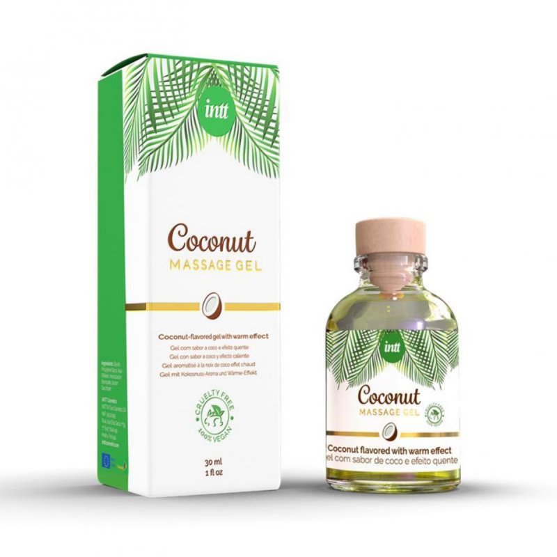 Wegański żel do masażu kokosowy 30 ml