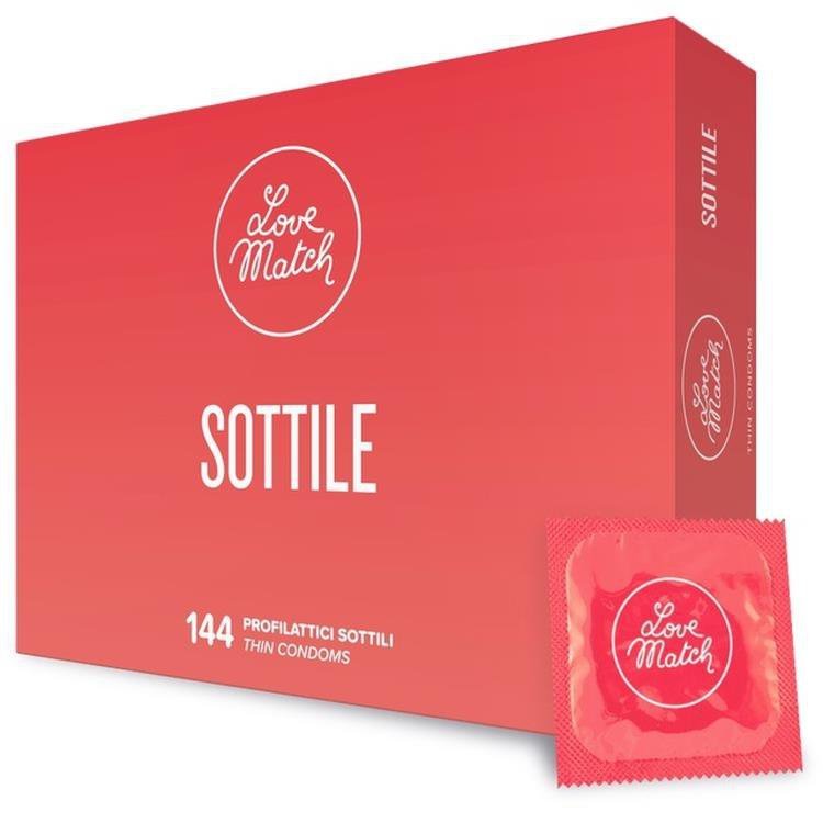 Prezerwatywy Love Match Sottile - 144 pack