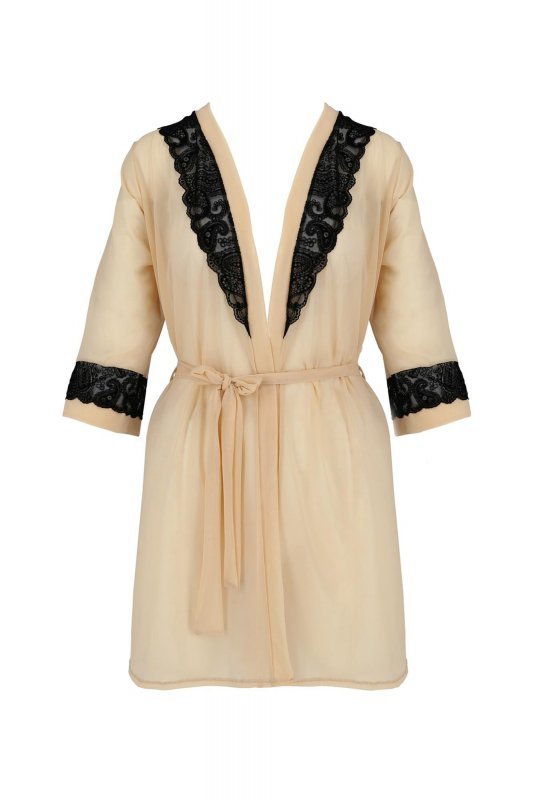 Bielizna Daisy peignoir beige L/XL