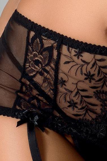 Bielizna Jessie set  black S/M - Casmir