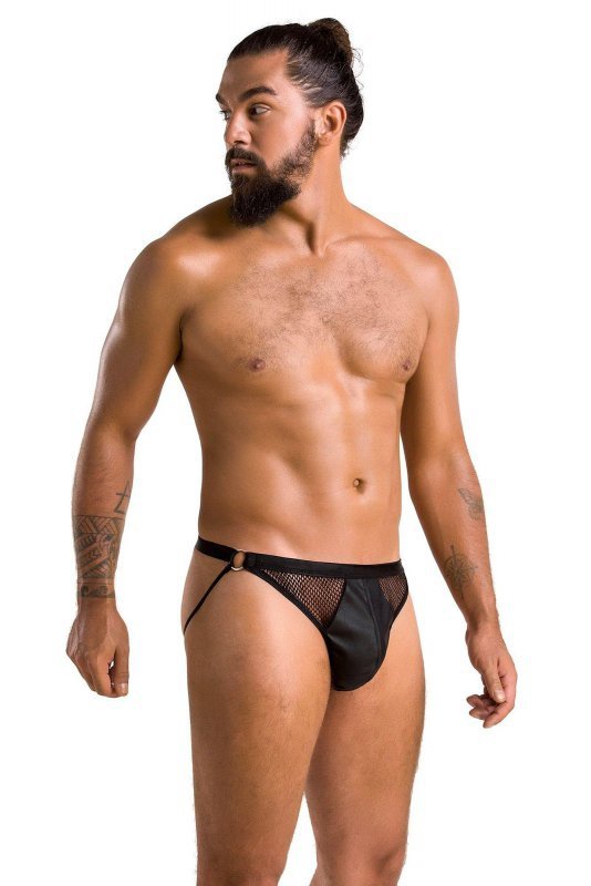 034 Slip Open Luke black L/XL - Passion