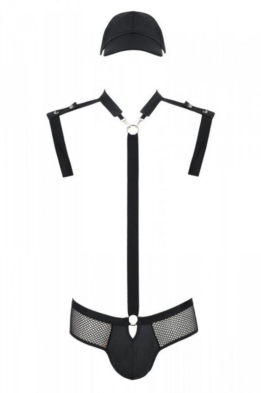 038 Set John black L/XL - Passion