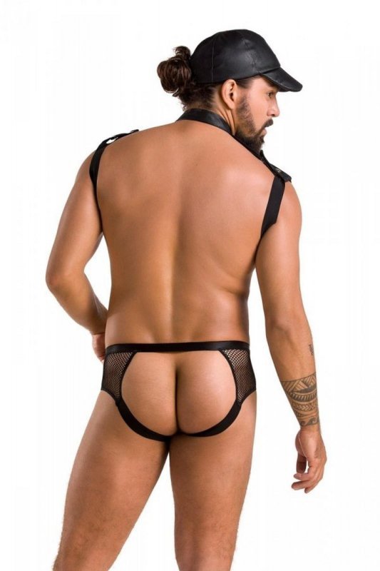 038 Set John black XXL/XXXL - Passion