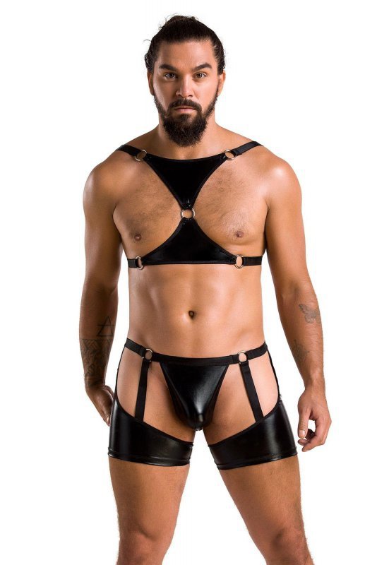 047 Set Aron black XXL/XXXL - Passion