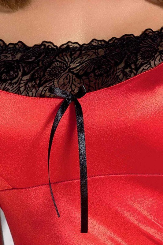 Bielizna Lauren chemise red L/XL - Casmir