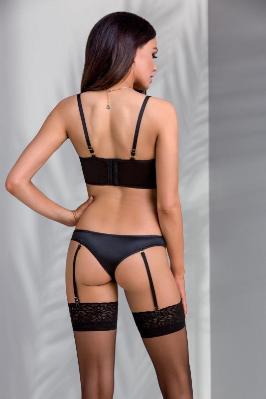 Bielizna Lara set black L/XL - Casmir
