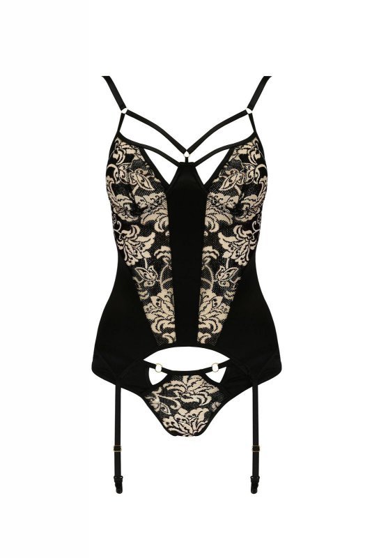 Bielizna Victoria corset black S/M - Casmir