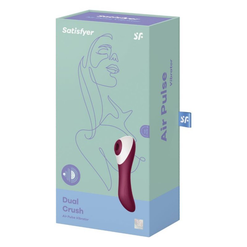 Stymulator łechtaczki powietrzny Satisfyer Dual Crush