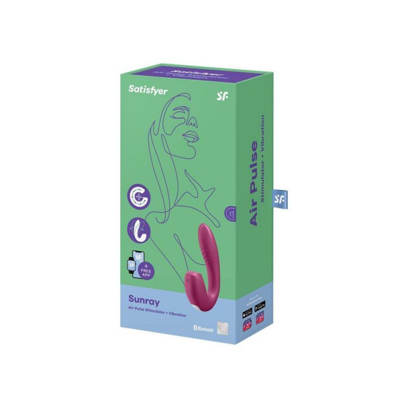 Masażer Satisfyer Sunray Berry