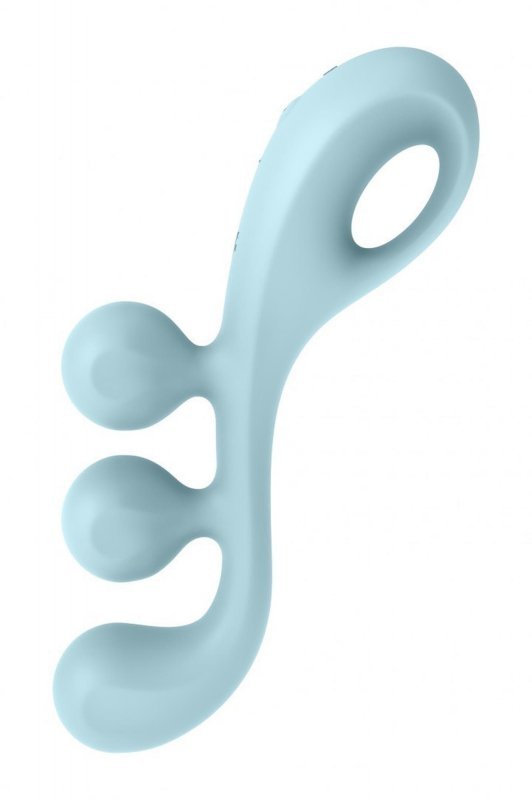 Masażer z kulkami Satisfyer Tri Ball 2 błękitny