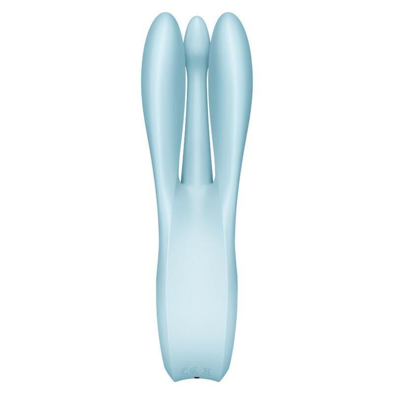 Masażer wielofunkcyjny Satisfyer Threesome 1 błękitny