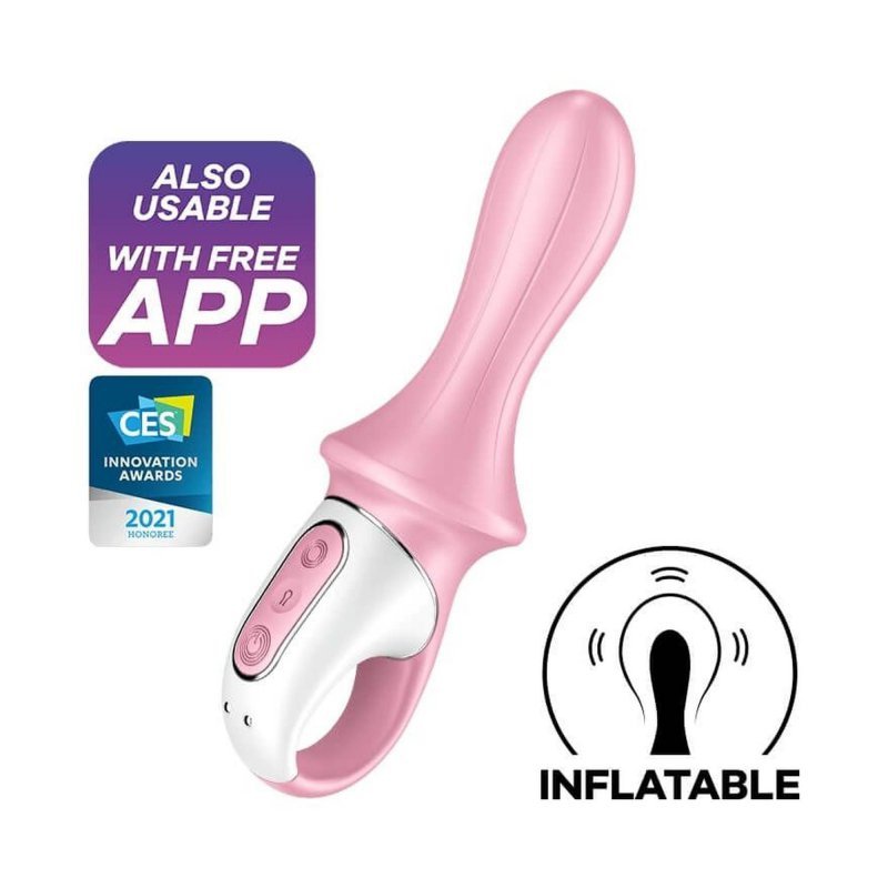 Wibrator analny z pompką Satisfyer Air Pump Booty 5