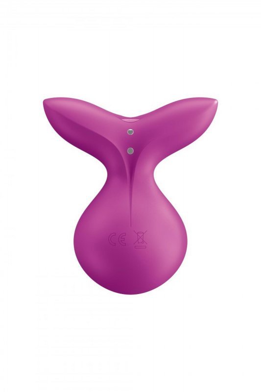 Masażer łechtaczki lay-on Satisfyer Viva La Vulva 3 fiolet