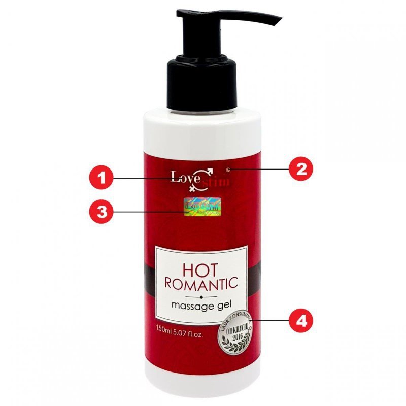 Rozgrzewający żel do masażu 150 ml