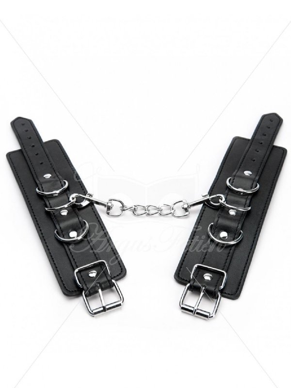 Sex kajdanki black wrist cuffs
