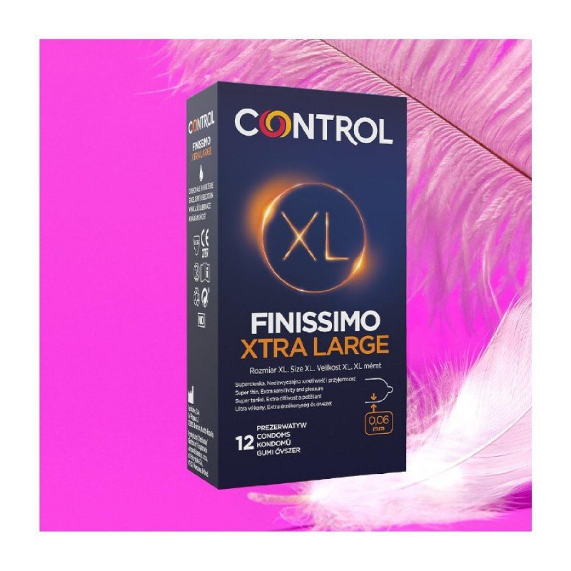 Prezerwatywy Control Finissimo XXL 12 sztuk