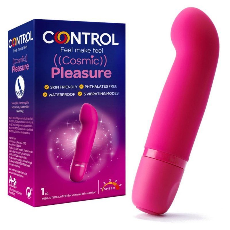 Control Cosmic Pleasure mini wibrator do punktu G