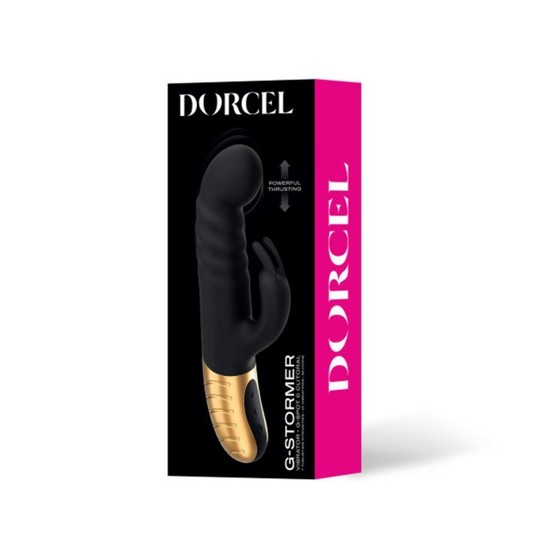 Dorcel G-Stormer mocny wibrator posuwisty z króliczkiem
