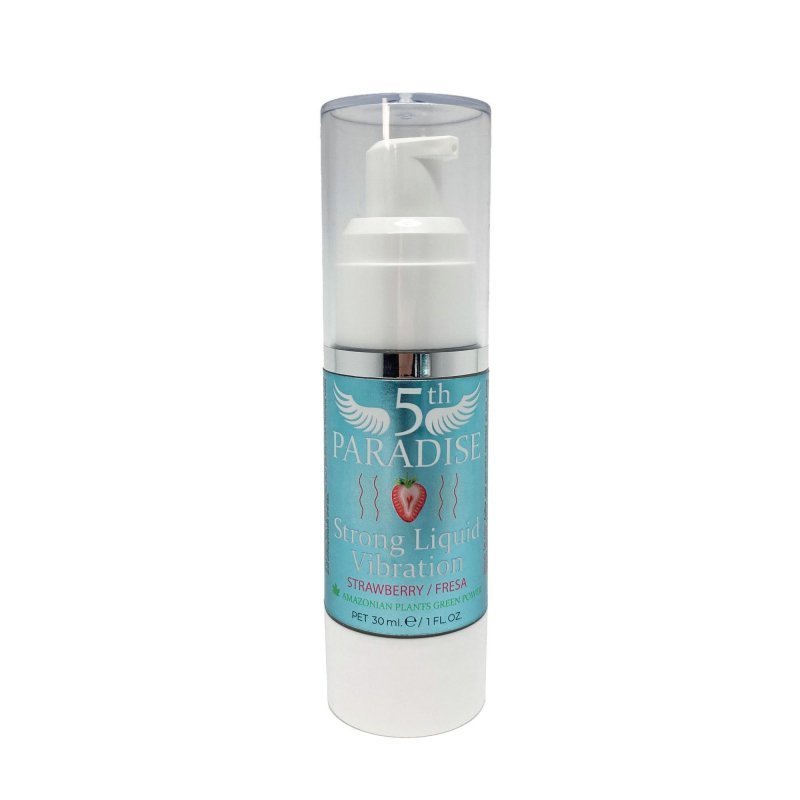 Wibrator w płynie - stymulujący żel z efektem wibracji truskawka 30 ml