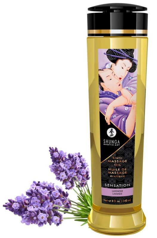 Massage oil sensation lavender