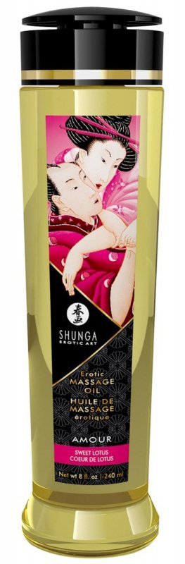 Massage oil amour sweet lotus
