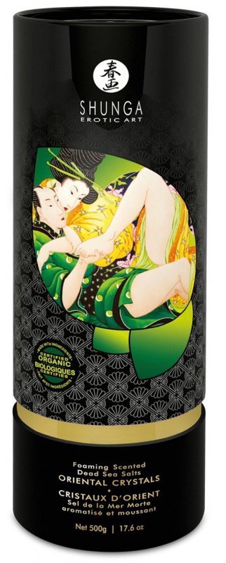 Bath salts oriental crystals lotus flower