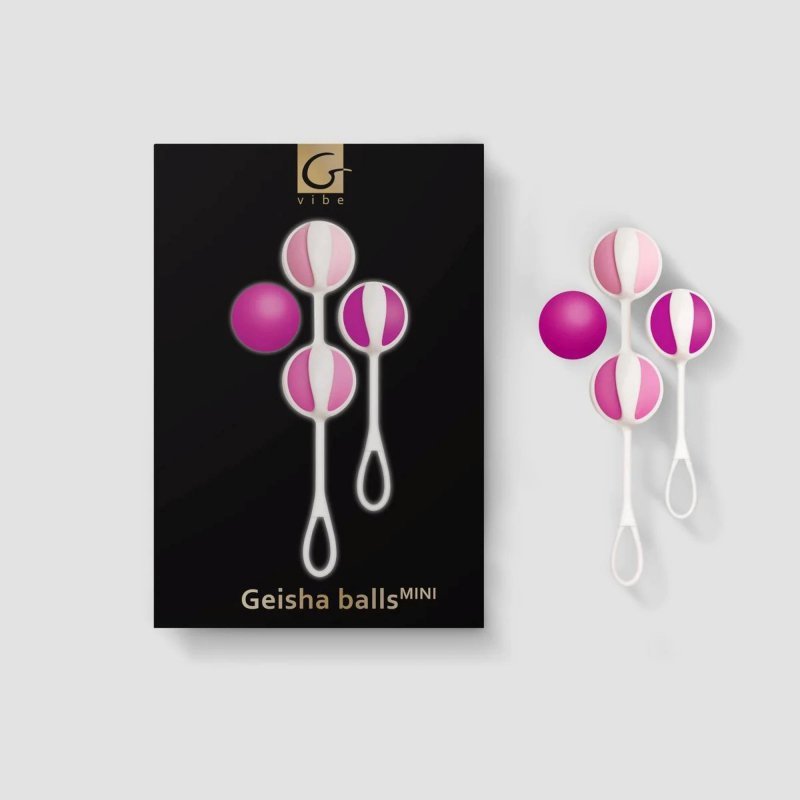 Geisha balls mini - raspberry