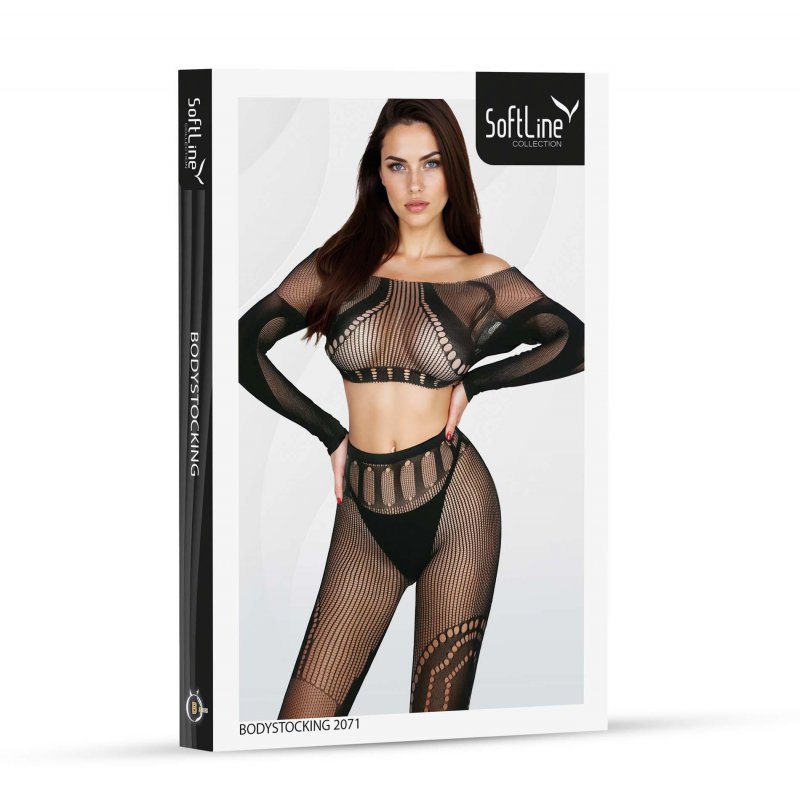 Seksowne Bodystocking 2071 czarne