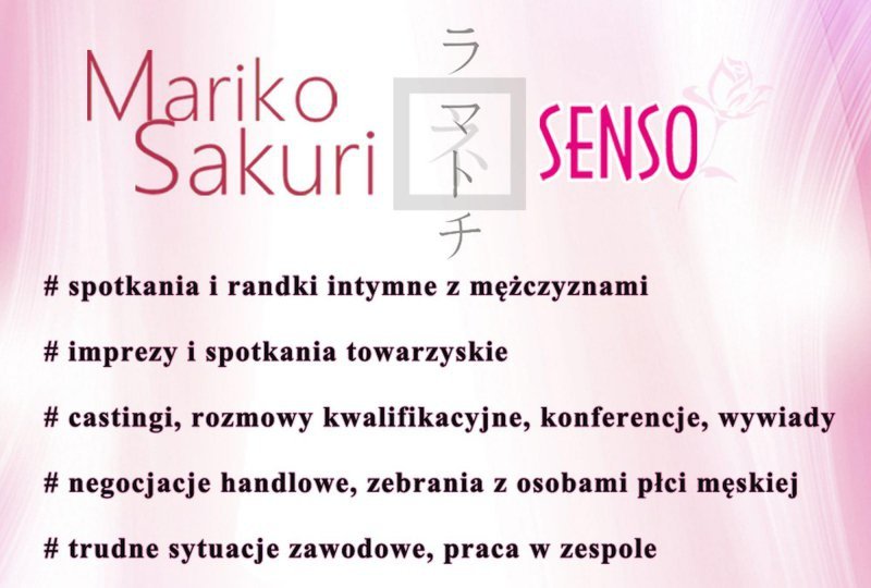 Perfumy z feromonami dla kobiet Mariko Sakuri Senso 50 ml