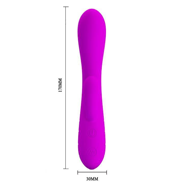 Wibrator z masażerem łechtaczki Pretty Love Victor 30 funkcji 