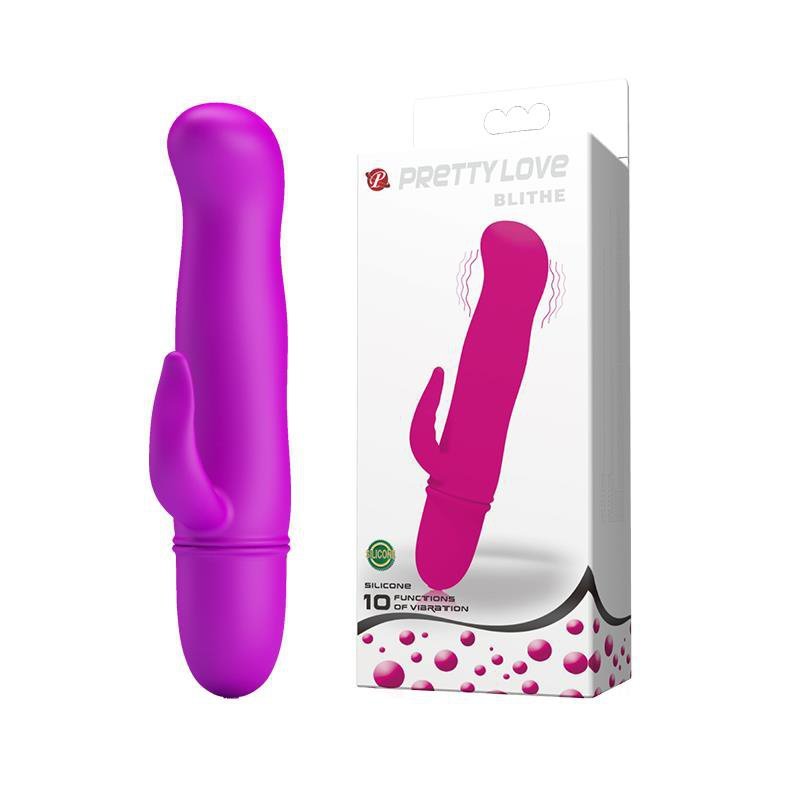 Mały dyskretny wibrator Pretty Love Blithe 10 funkcji 