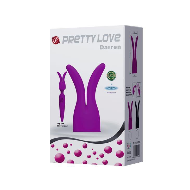 Nakładka na masażer wand stymulacja łechtaczki Pretty Love 
