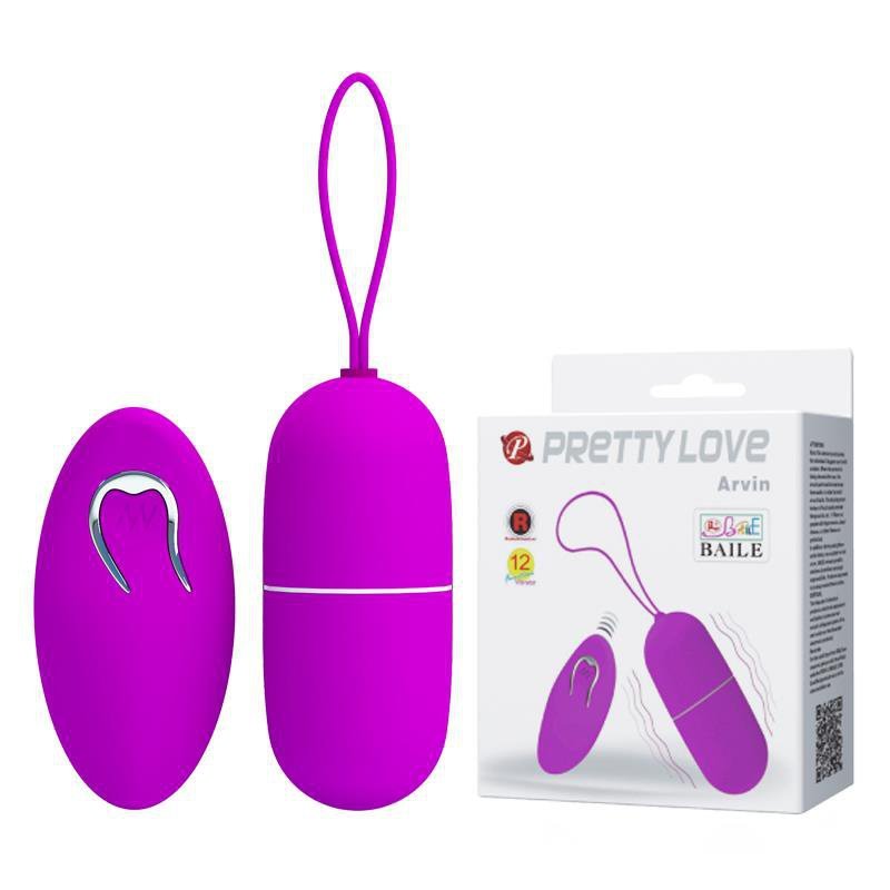 Jajeczko wibrujące z pilotem Pretty Love Arvin