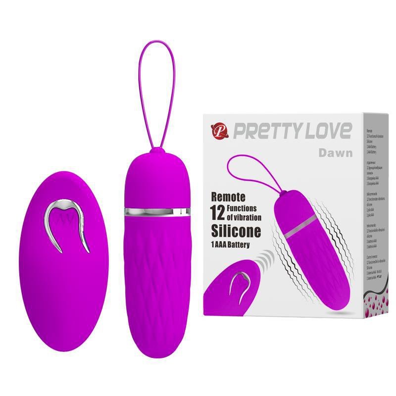 Jajeczko wibrujące sterowane pilotem Pretty Love Dawn
