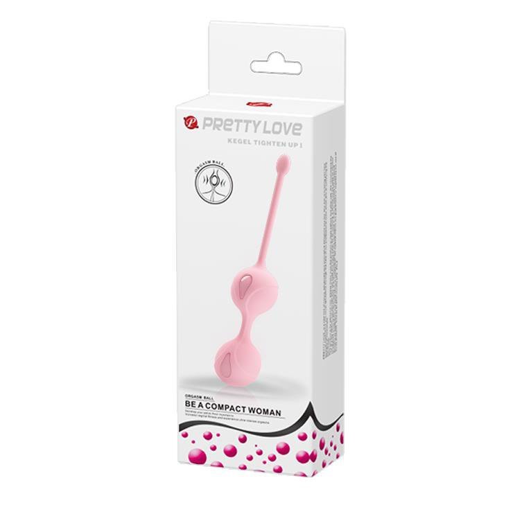Podwójne kulki gejszy Pretty Love Kegel Tighten Up Ii różowe